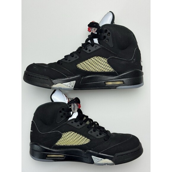 Size 9 - Jordan 5 OG Mid Metallic Silver - Picture 2 of 9